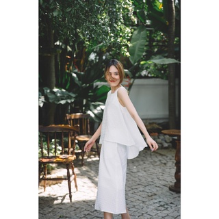 Chicka Chicka - Áo kiểu White summer set - Top