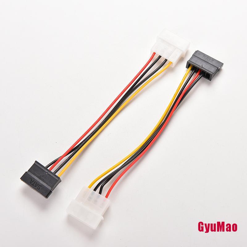Cáp Chuyển Đổi Nguồn Ổ Cứng SATA IDE Molex Sang 15Pin 1Gumo 4 Pin