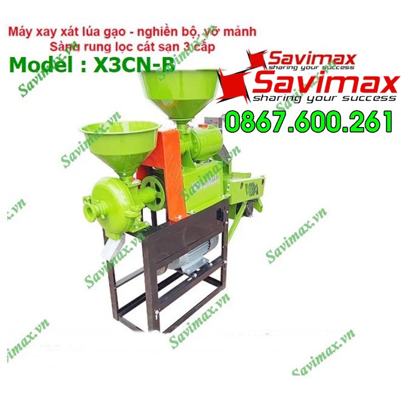 Máy xát gạo 3 chức năng mua ở đâu