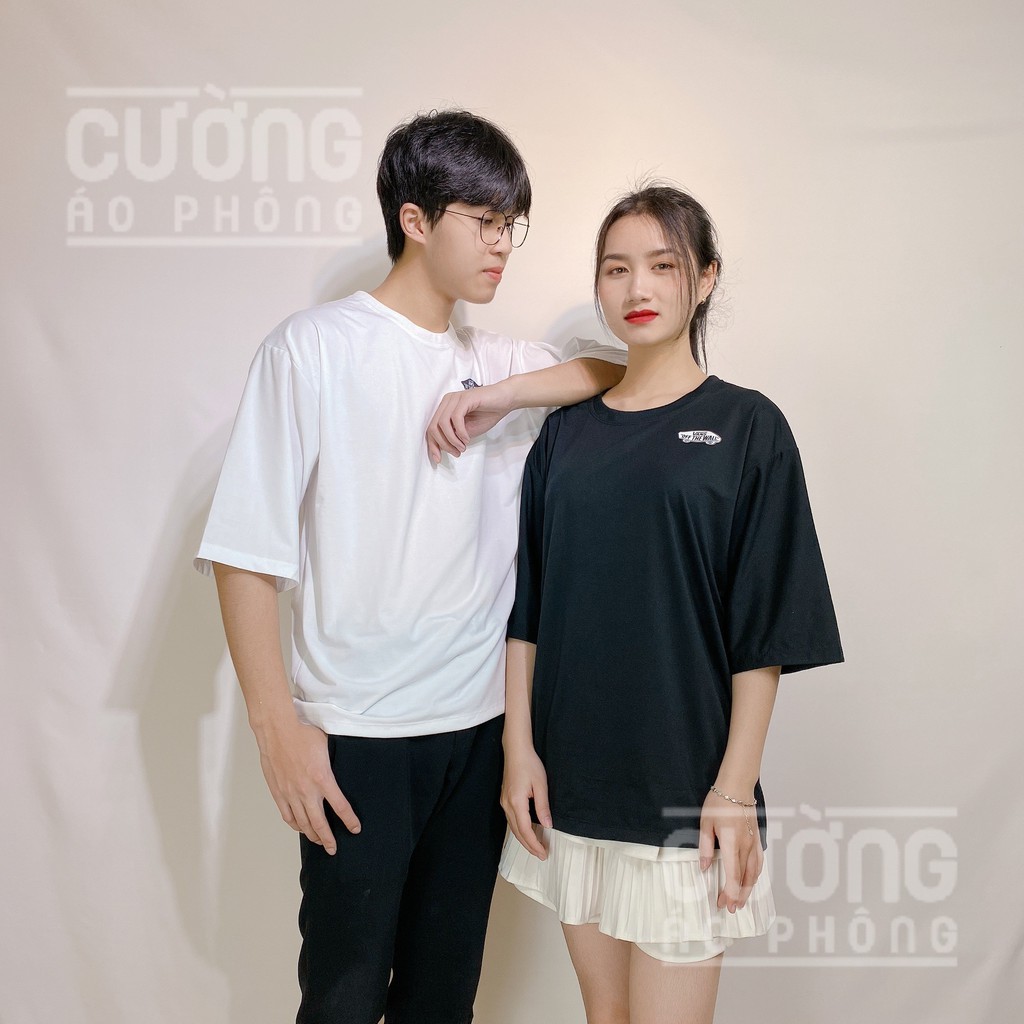 ⚡Áo Thun Tay Lỡ Unisex Form Rộng⚡Áo Phông Thời Trang Mùa Hè In Hình Siêu Sịn Xò Mix Logo Vans Off The Wall Mã CAP46