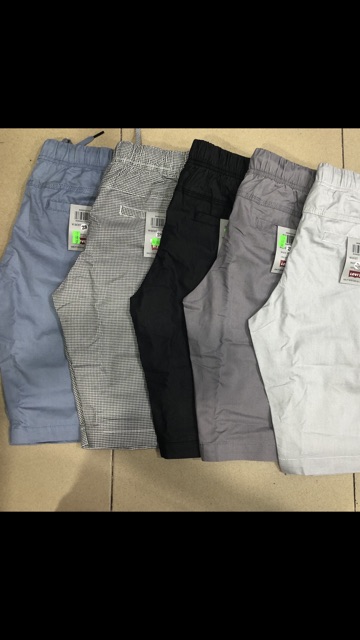 QUẦN SHORT KAKI NAM LƯNG THUN SIZE 28-34