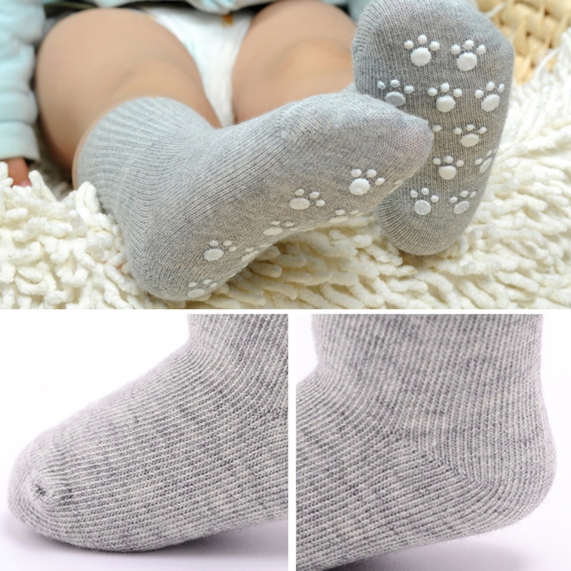 Vớ Cotton Chống Trượt Xinh Xắn Cho Bé Từ 0-3 Tuổi