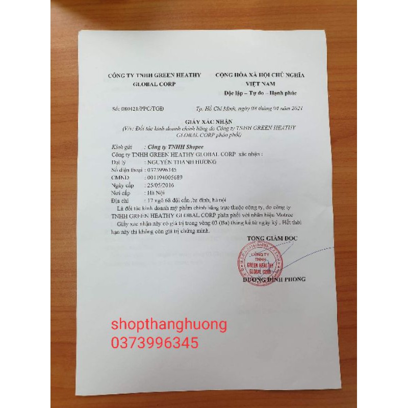 ❤𝙁𝙧𝙚𝙚𝙨𝙝𝙞𝙥❤CẦN TÂY MẬT ONG MOTREE (14 GÓI) MUA 3 TẶNG 2 QUÀ