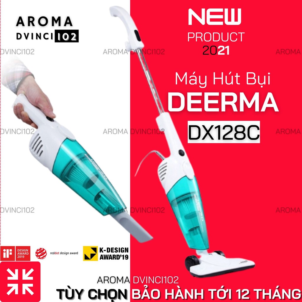 Máy Hút Bụi Cầm Tay Mini DEERMA DX118C / DX128C / DX115C - Hàng chính hãng | DVINCE Store