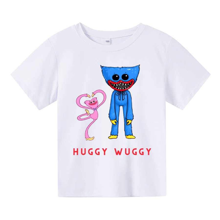 Áo thun cho bé huggy playtime 12 , 4 màu, có size người lớn, Anam Store
