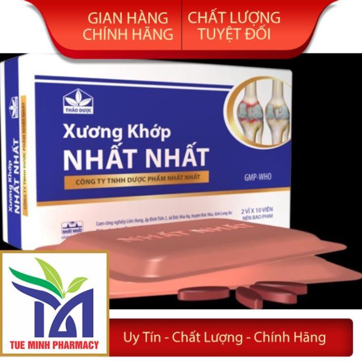 [GIÁ GỐC] Xương Khớp Nhất Nhất - Hỗ trợ điều trị thoái hóa, vôi hóa, gai cột sống, hỗ trợ phòng ngừa bệnh tái phát