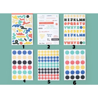 Miếng dán/ Sticker nhiều màu sắc đa dạng