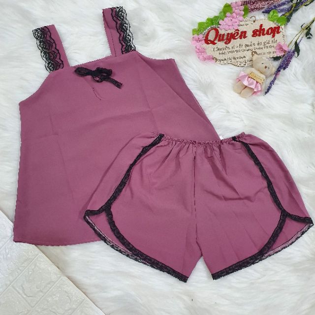 Đồ bộ đùi tay bèo bông , phom 55kg