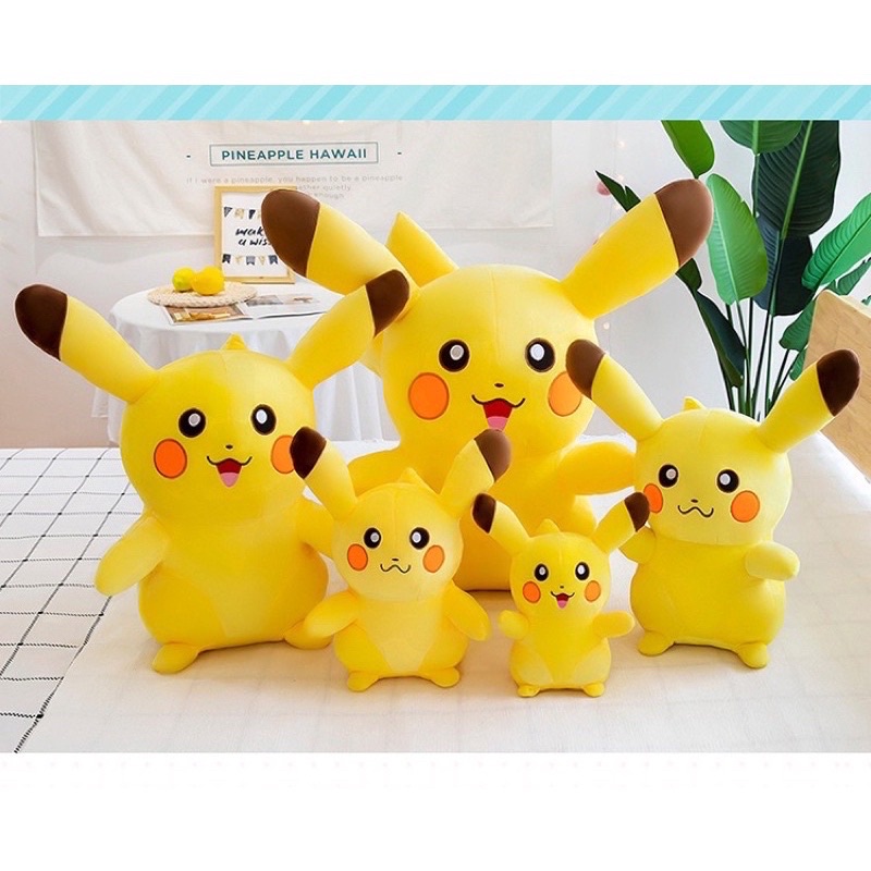 ✔️✔️✔️HOT HOT✔️✔️ Gấu BÔNG PIKACHU nhập khẩu vải nhung cao cấp