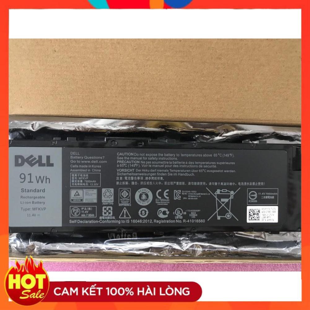 HÀNG ZIN  Pin(Battery) Dell Precision 15 7510 7520 17 7710 7720 MFKVP New Zin