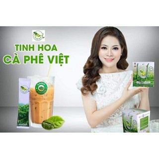 (CHUẨN  CHÍNH  HÃNG) Ca phê  xanh combo 10 hộp