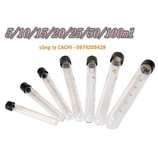 Ống nghiệm chia vạch có nắp 5ml