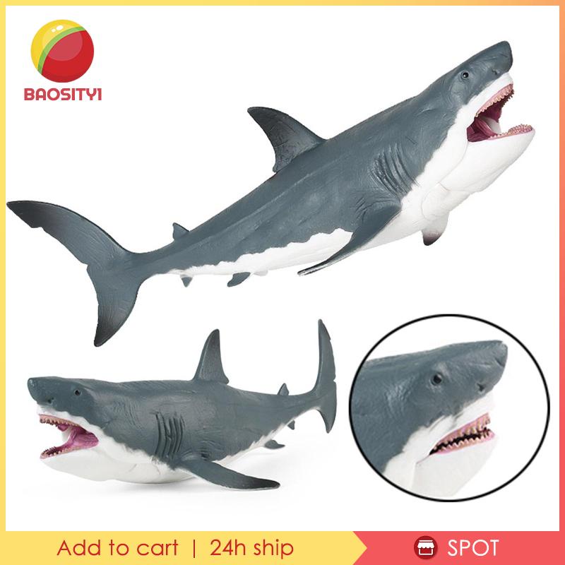 Đồ Chơi Mô Phỏng Sinh Vật Biển Bằng Nhựa Megalodon Cho Trẻ Em