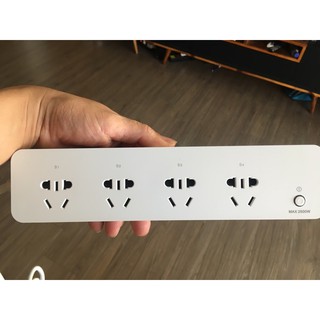 BH 3 tháng Ổ cắm 4 cổng Broadlink CP4 - Điều khiển độc lập từng cổng App Broadlink, Econtrol IHC