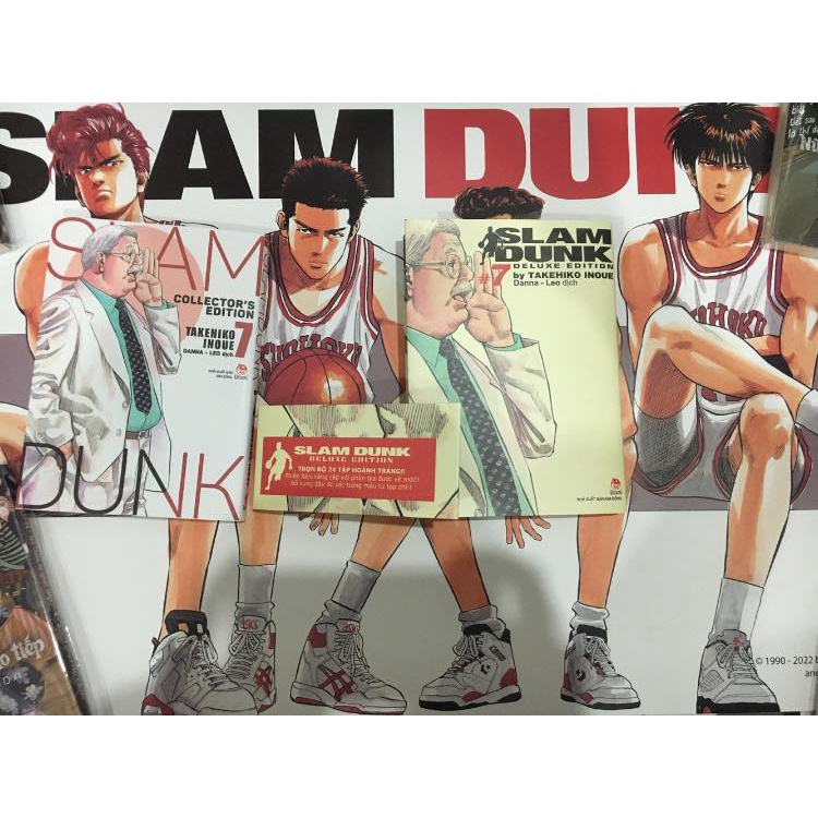 Slam Dunk vol 1 2 3 4 5 6 7 (2 bi kèm Poster)