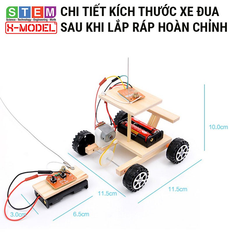 Đồ choi lắp ráp cho bé Xe đua điều khiển từ xa X-MODEL ST64, Đô choi sáng tạo STEM[ Giáo dục STEM, STEAM]