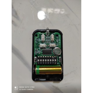 # Remote cửa cuốn  mã gạt 433 mhz inox