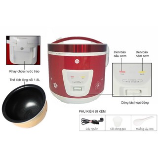 Nồi cơm niêu 1 lít 8 MIshio