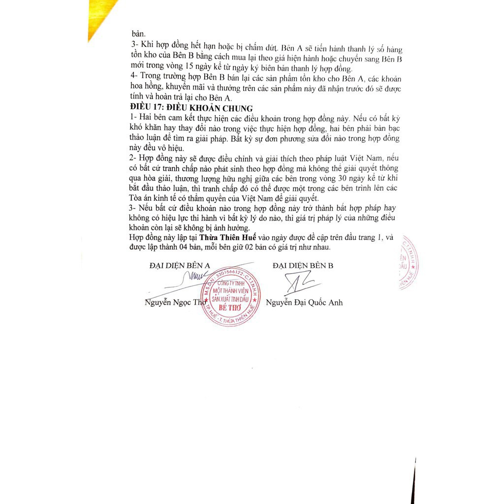 Dầu Tràm bé Thơ