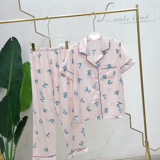 Pijama Lụa Cộc Tay Cao Cấp Y56