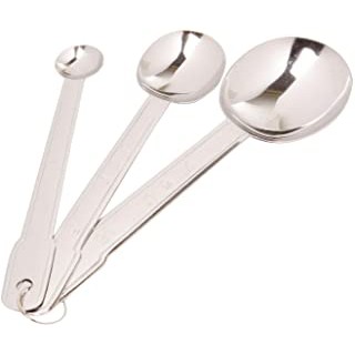 Set 3 thìa đong gia vị bằng inox