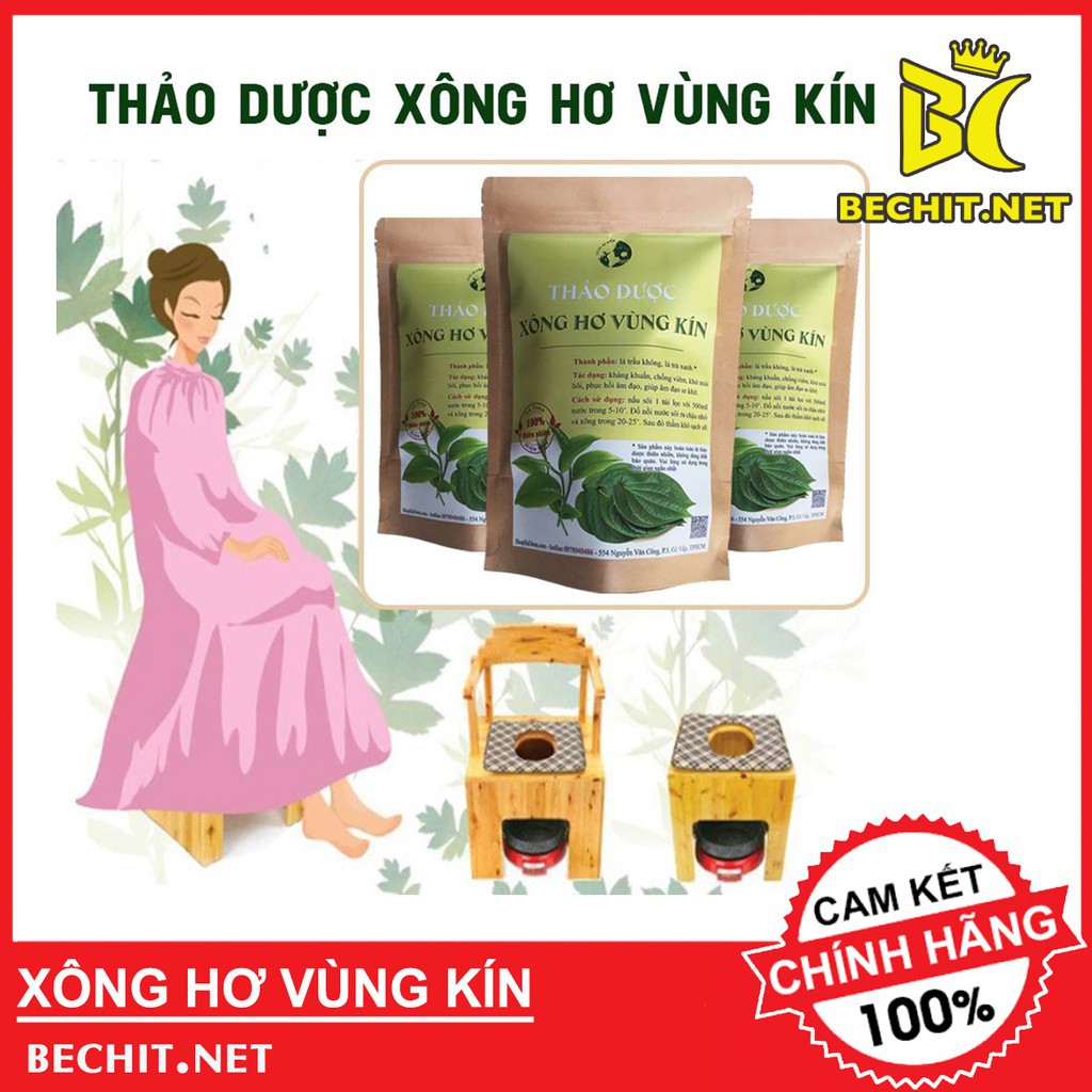 Combo 3 Gói Thảo Dược Xông Hơ Vùng Kín - Liệu Trình 3 Tháng Vệ Sinh Vùng Kín Sau Sinh