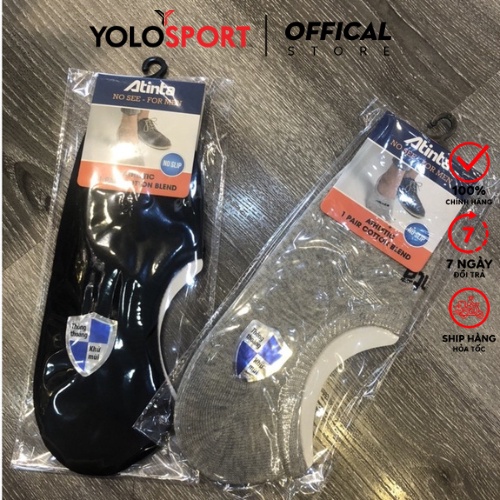 Tất vớ cổ ngắn chất liệu vải cotton thoáng cao cấp - YOLO SPORT AT018