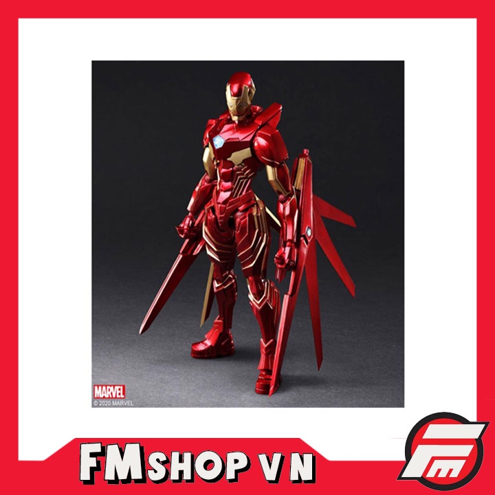 MÔ HÌNH CHÍNH HÃNG VARIANT BRING ARTS IRON MAN (NỨT KHỚP TAY