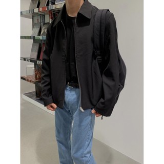 ZIP OUTER đen - ÁO KHOÁC BASIC ''CHUOTTRANG''