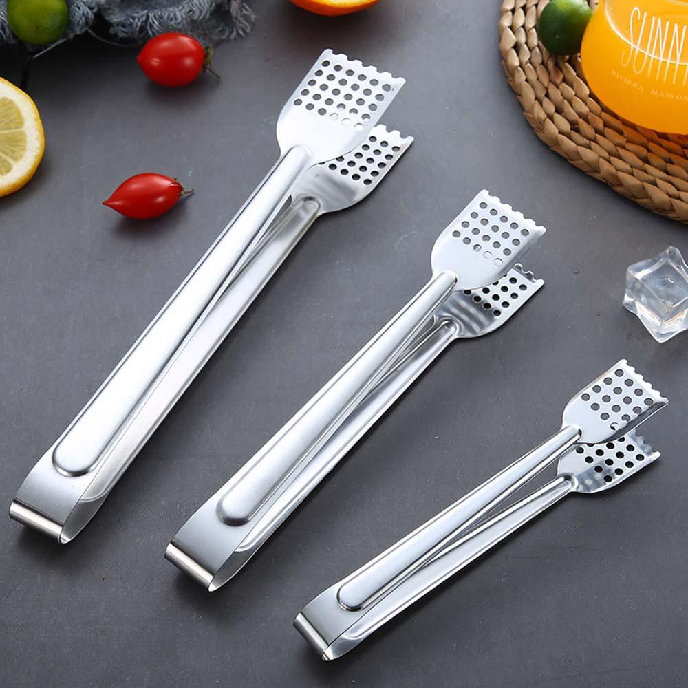 [COD] Kẹp Gắp Thức Ăn Cán Dài Bằng Thép Không Gỉ Tiện Lợi Dành Cho Nhà Hàng