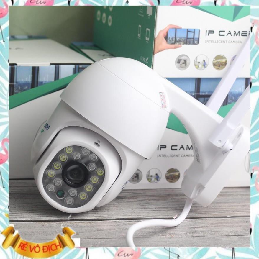 Camera yoosee ngoài trời 4 râu, 20 ĐÈN ,THÂN XOAY, 3.0 MP Ban Đêm Có Màu - Camera wifi kèm thẻ nhớ yoosee | BH 12 Thán | BigBuy360 - bigbuy360.vn