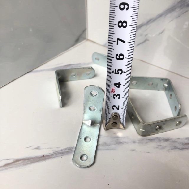 Ke vuông chữ L các cỡ cao 3,5cm và cao 6cm (giá 3 cái)