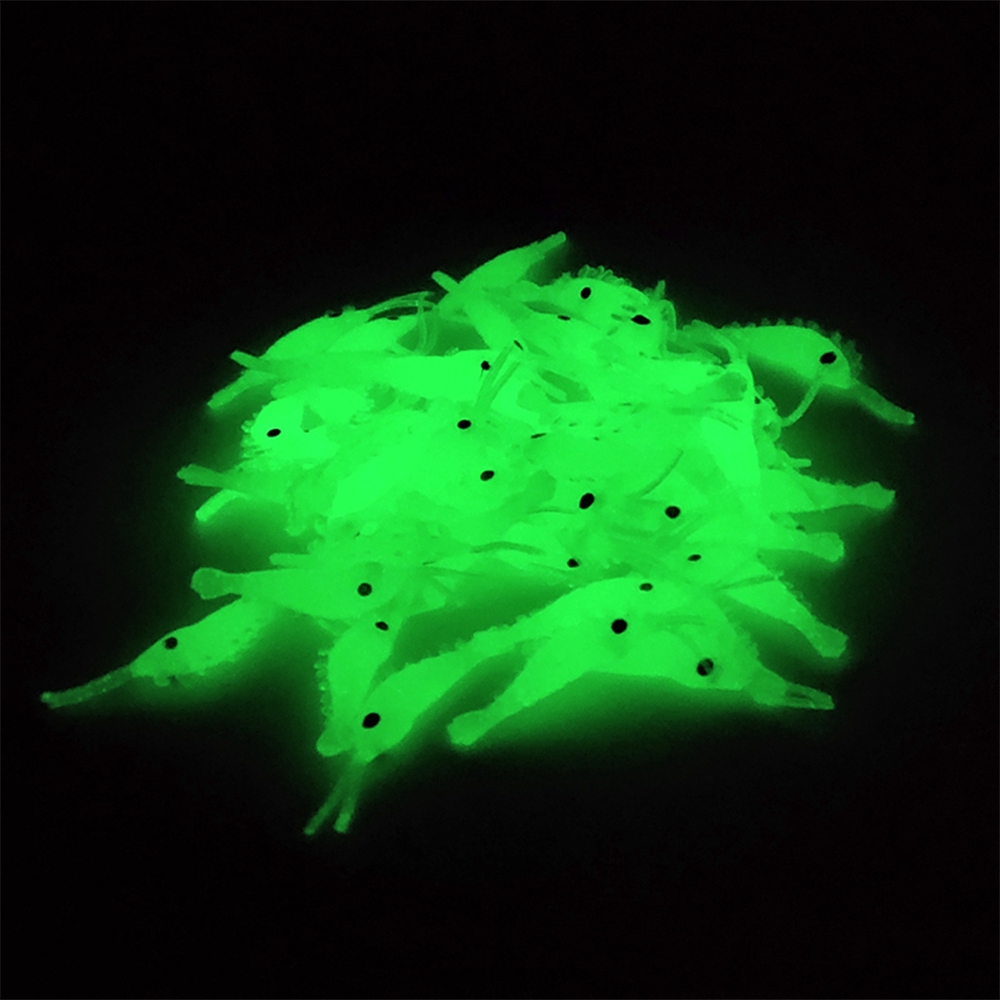 Set 10/20/30/50 Mồi Câu Cá Phát Sáng 3cm