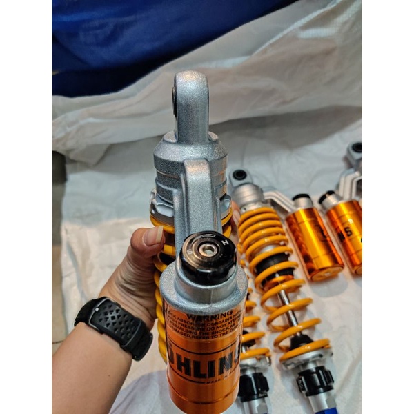 Phuộc Ohlins bình dầu 1:1 lắp Dr Wave RSX Angel Suviva Win Sirius Taurus Jupiter Caphe Axelo Galaxy...