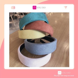 Bờm Tóc GALANO Băng Đô Cài Tóc Hàn Quốc Bọc Nhung Nhiều Màu Xinh Xắn Cho Nữ FAH-001243