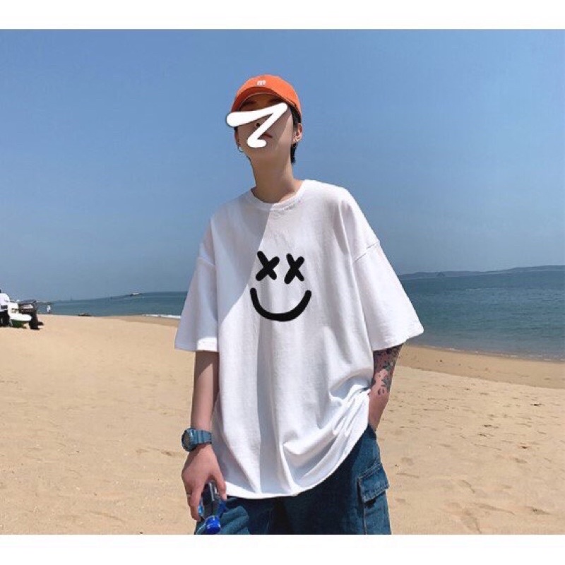 Áo Thun UNISEX Mặt Cười xx Chất cotton