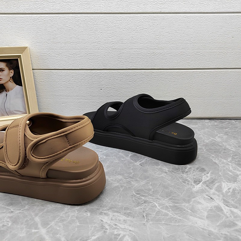 GIÀY SANDAL QUAI HẬU NỮ HAI QUAI NGANG CAO CẤP THỜI TRANG HOT TREND TRINH LÊ SHOP