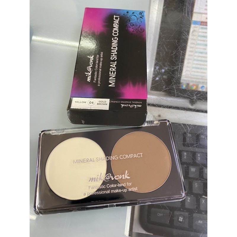 Phấn tạo khối Mikavonk mineral shading compact 12g