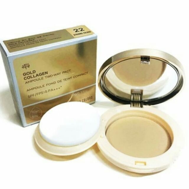 Phấn nén siêu mịn SIVANNA COLORS Gold Collagen | BigBuy360 - bigbuy360.vn