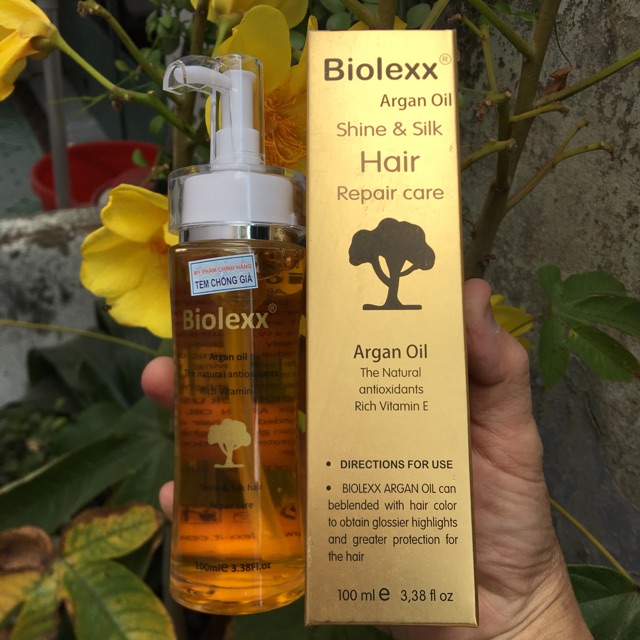 Tinh dầu dưỡng bóng tóc BIOLEXX ARGAN OIL 100ml