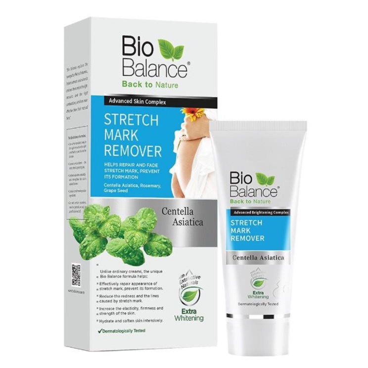 Kem phục hồi rạn da dưỡng trắng Biobalance Stretch Mark Remover 60ml Bao Bì Mới