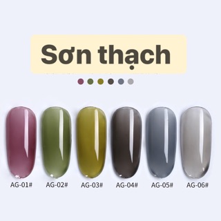 Sơn GEL thạch As mã AG ( mẫu chai đen )