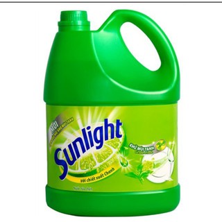  Nước rửa chén Sunlight Extra trà xanh matcha Nhật Bản can 3.48 lít