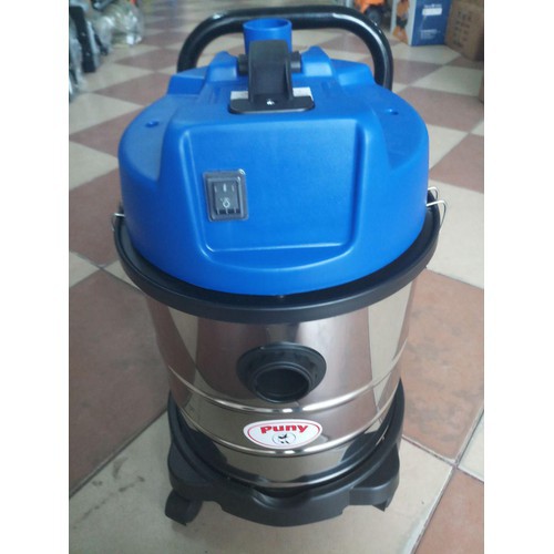 Máy hút bụi công nghiệp 20L Puny phù hợp dùng cho cả gia đình và hút bụi oto nhà xưởng 1400w