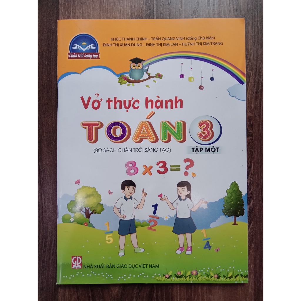Sách combo Vở thực hành Toán 3 - Tập 1 + 2