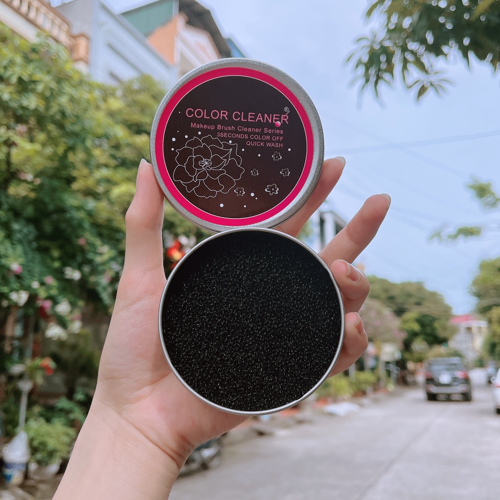 Hộp lau làm sạch cọ khô
