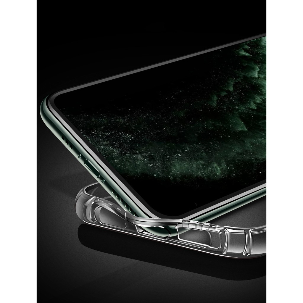 Ốp Hybrid TPU + Kính Cường Lực Leeu Design dành cho iPhone 11 / 11 Pro / 11 Pro Max.