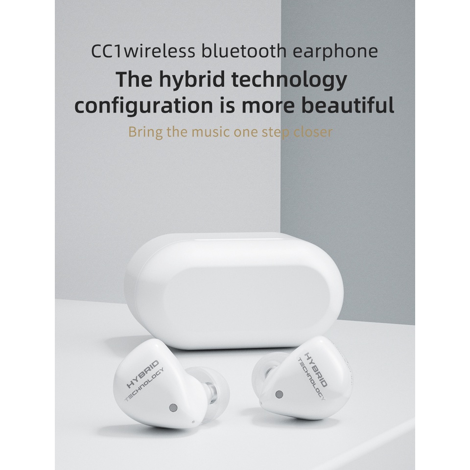 Tai Nghe Nhét Tai Không Dây Chuyên Nghiệp CC1 TWS Bluetooth 5.2 Z1 PRO S2