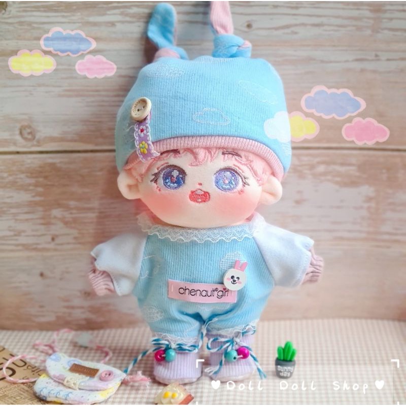 Outfit cho doll 10-15-20cm