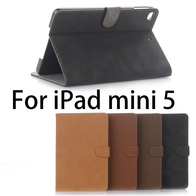 Bao Da Nắp Gập Kiêm Ví Đựng Thẻ Chất Lượng Cao Cho Ipad Mini 1 2 3 4 5 Mini 5